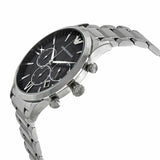 Armani Watches AR11208 Silver & Black Men's Watch