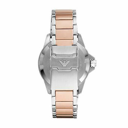 Arman AR11340 Brown Dial Watch Diver Steel Bracelet