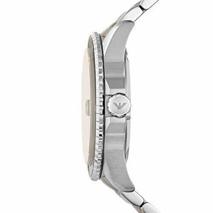 Arman AR11340 Brown Dial Watch Diver Steel Bracelet