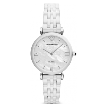 Armani AR1485 Ladies White Ceramic Watch