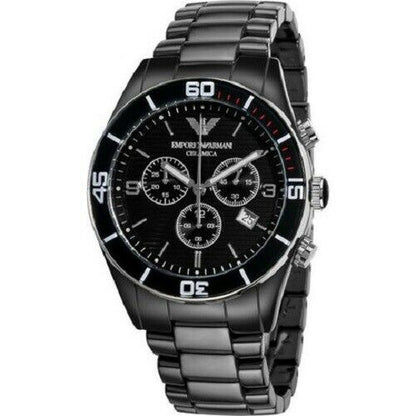 Armani Watch AR1421 Ceramic Men's Chronograph Watch