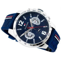 Tommy Hilfiger 1791476 Tachymeter Navy Blue Day Date Men's Decker Watch