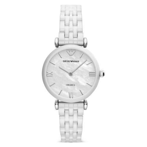 Emporio Armani AR1485 Ladies White Ceramic Watch