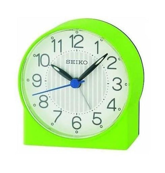 Seiko Green Desk Alarm Clock QHE136M