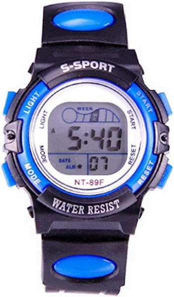 7 Light Girls & Boys Sports Light Digital Waterproof assorted stlyes and colour's varied watch